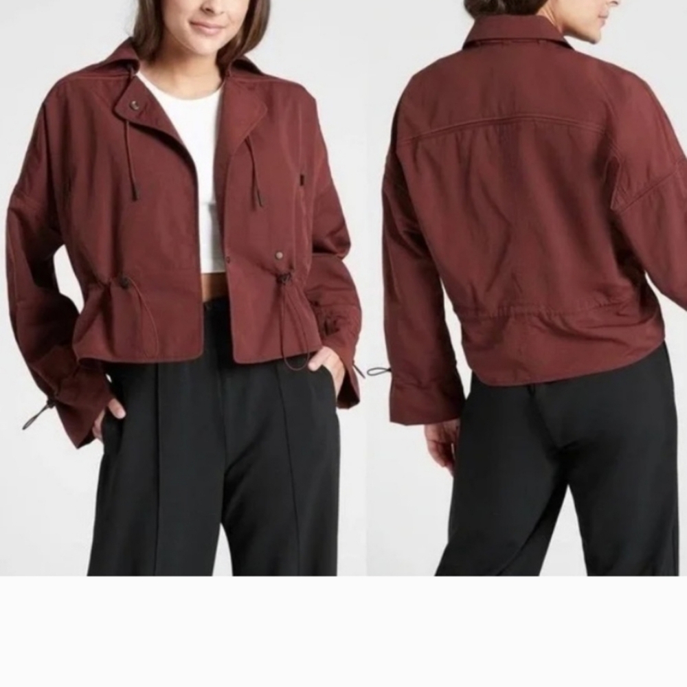 ATHLETA Acadia Windbreaker Jacket